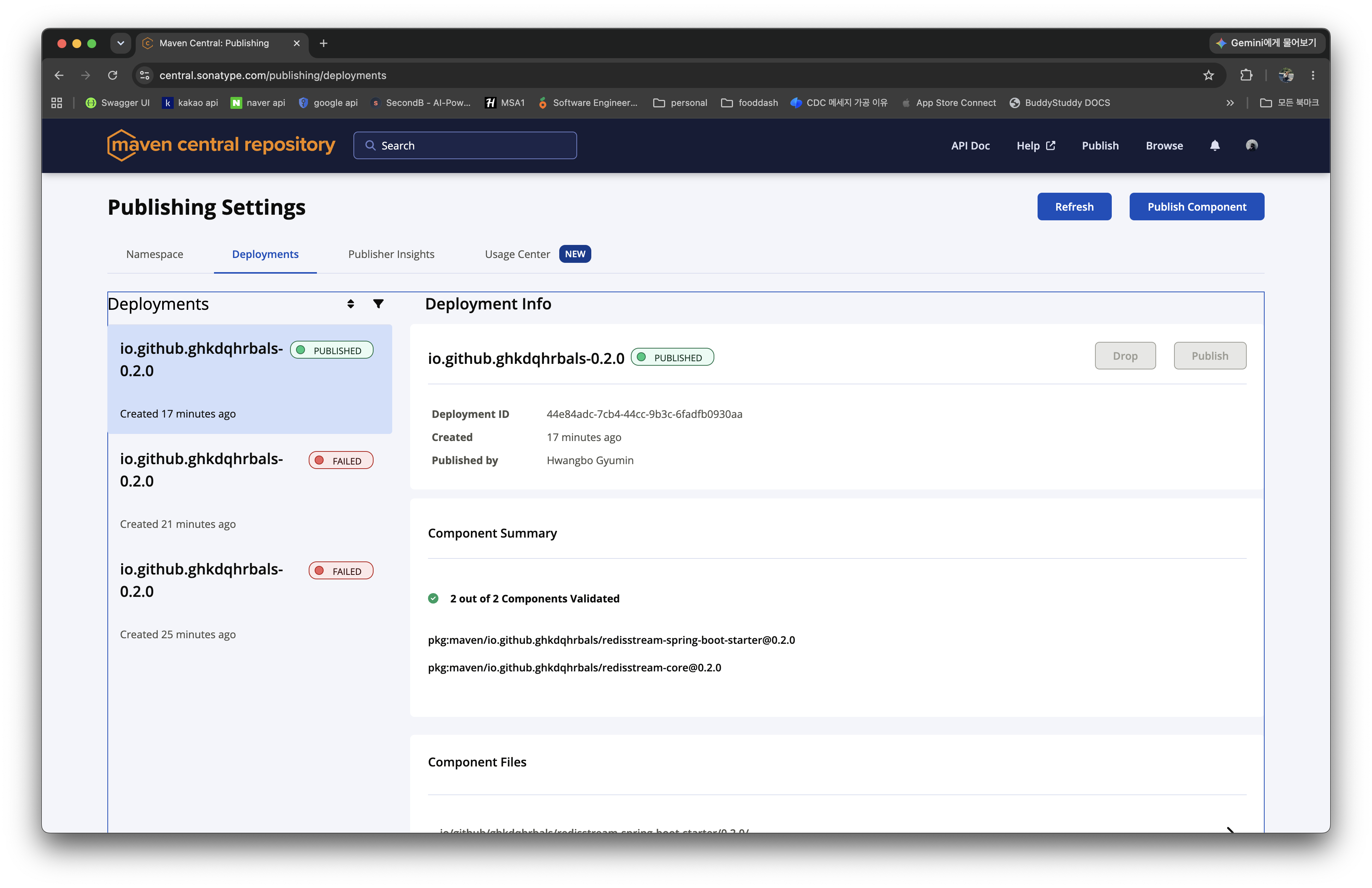 maven central 0.2.0
